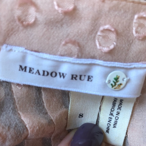 {Anthro} Meadow Rue Blouse - Picture 7 of 8